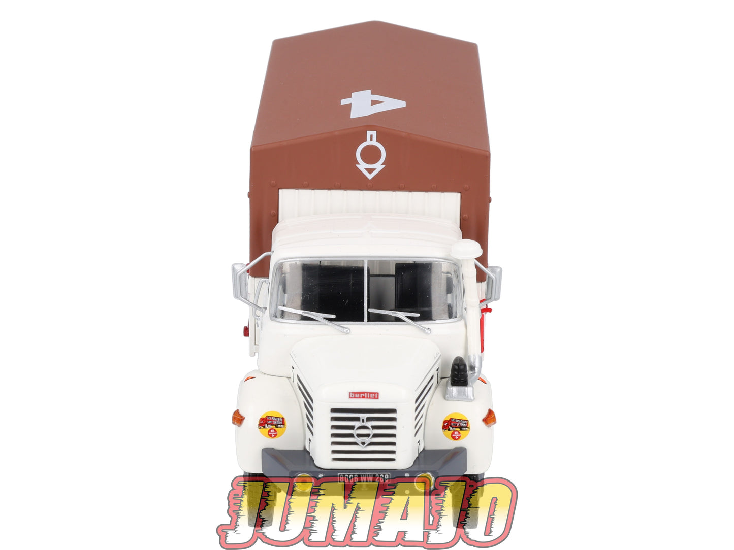 BER48 CAMIONS 1/43 Hachette IXO BERLIET L64 8R 4x4 Cabine M3 Raid Afrique