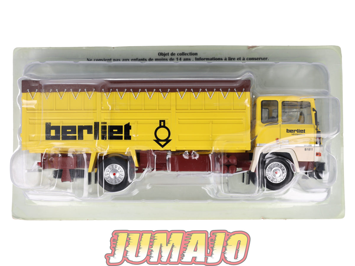 BER51 CAMIONS 1/43 Hachette IXO BERLIET GR 280 Véhicule de servitude usine