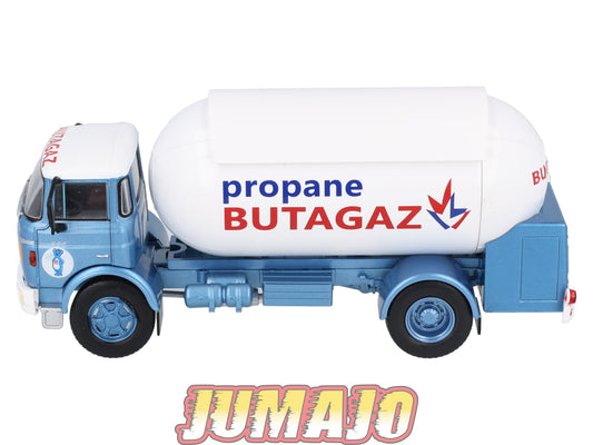 BER52 CAMIONS 1/43 Hachette IXO BERLIET GCK 160 B Butagaz 1972