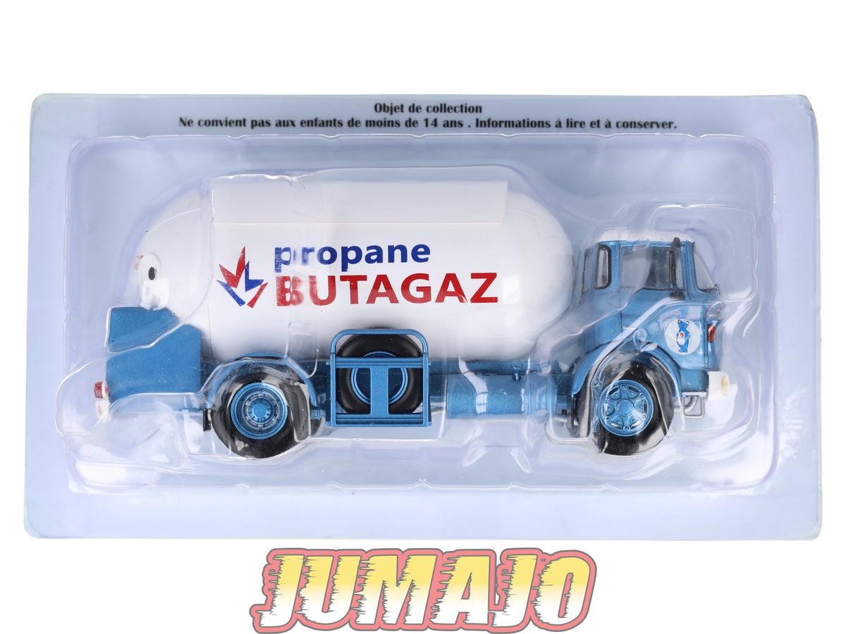 BER52 CAMIONS 1/43 Hachette IXO BERLIET GCK 160 B Butagaz 1972