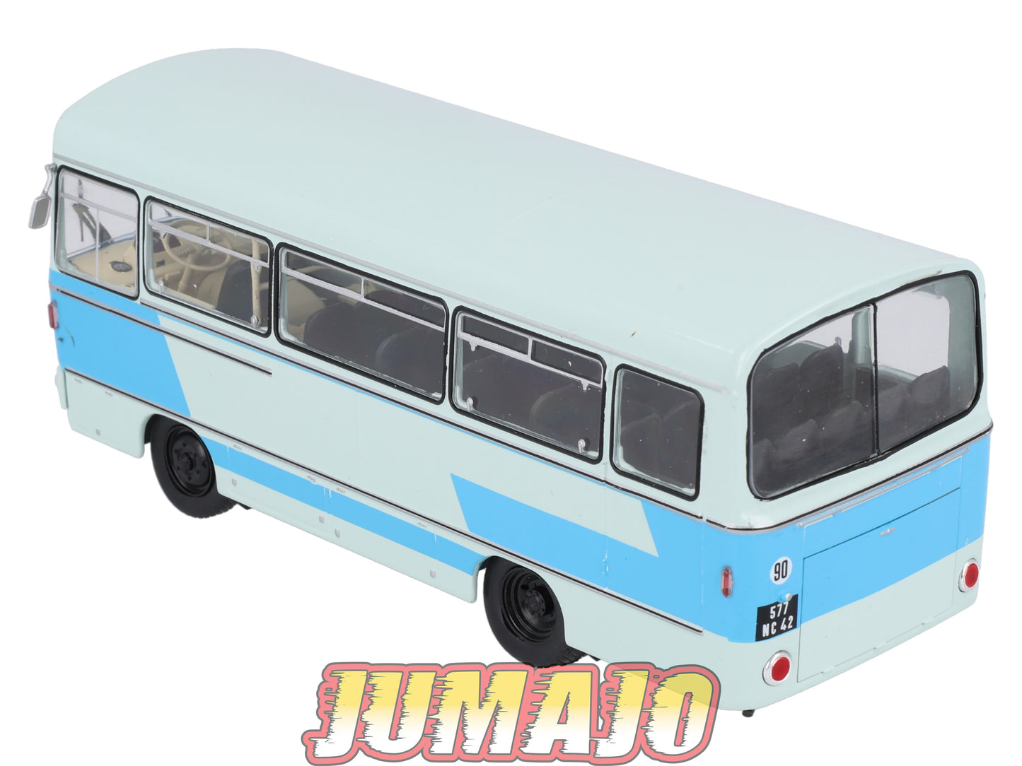 BER55 CAMIONS 1/43 Hachette IXO BERLIET Bus PAK Heuliez 1966