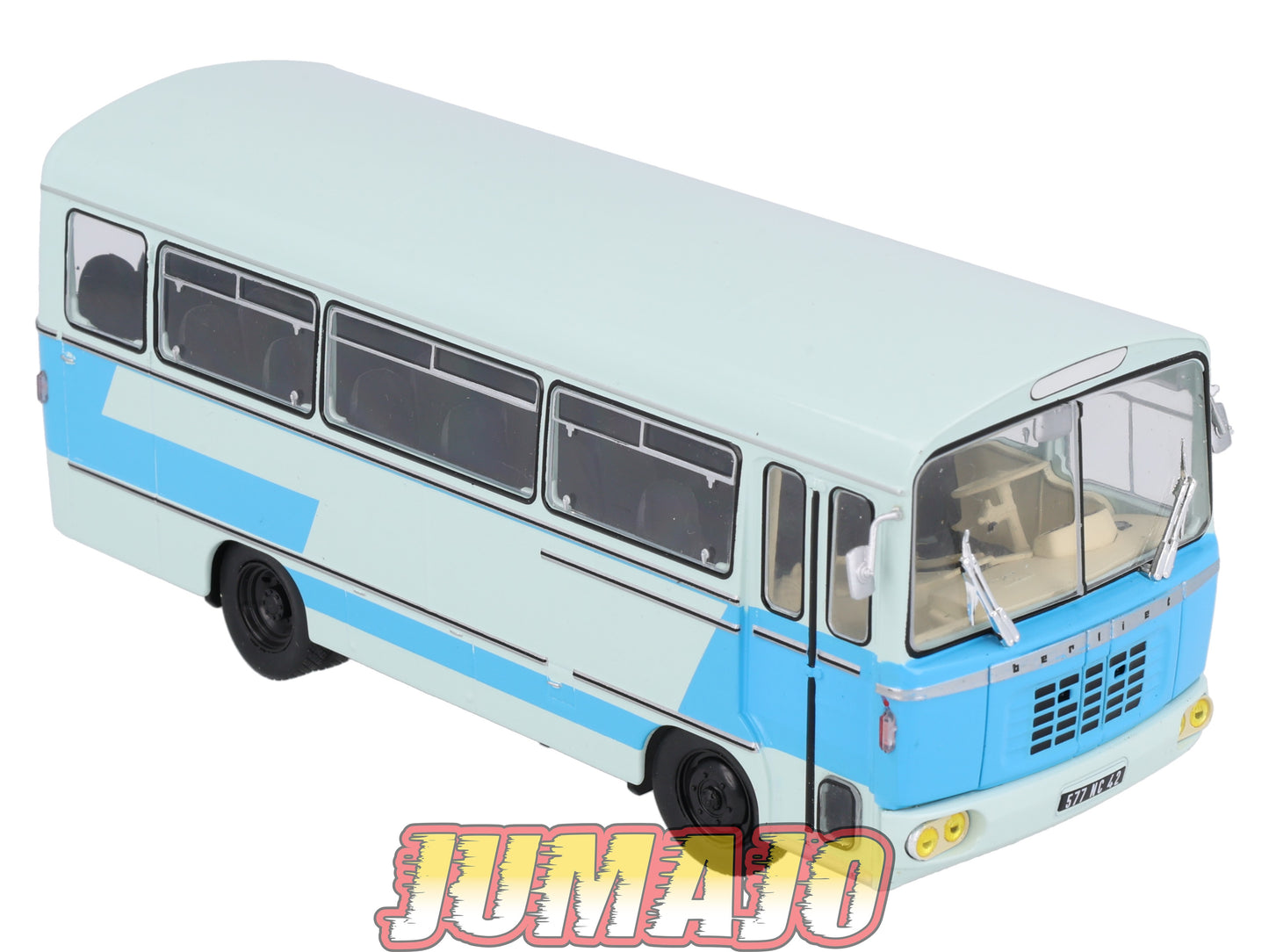 BER55 CAMIONS 1/43 Hachette IXO BERLIET Bus PAK Heuliez 1966