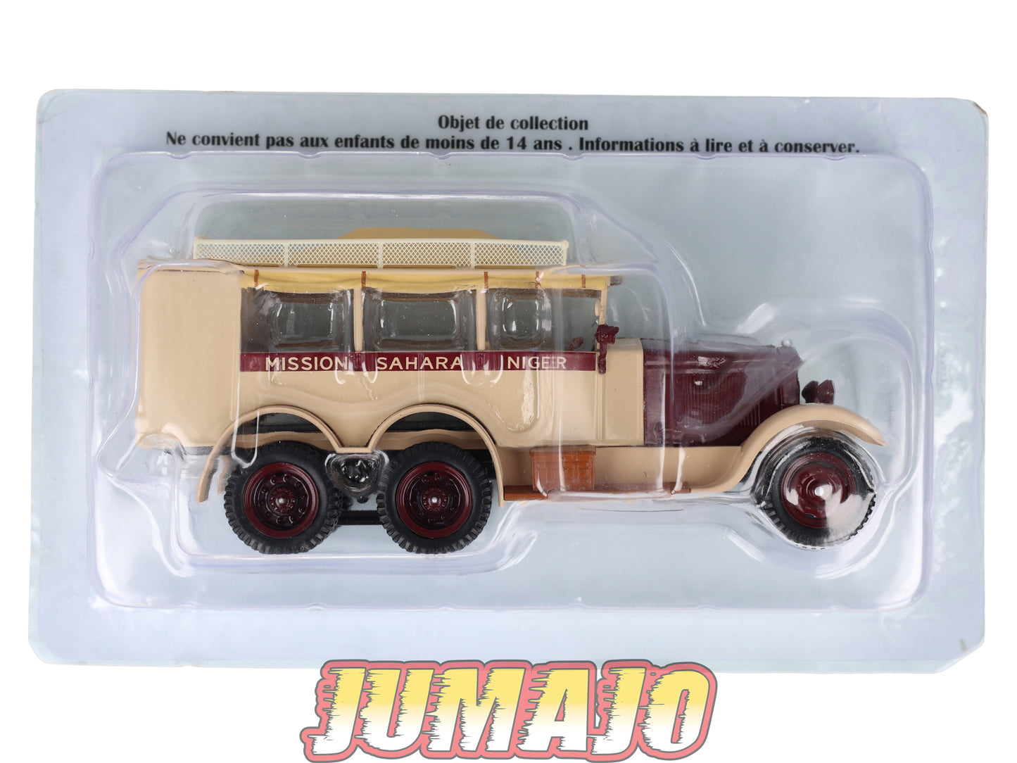 BER56 CAMIONS 1/43 Hachette IXO BERLIET VPD 6x4 Mission Sahara Niger