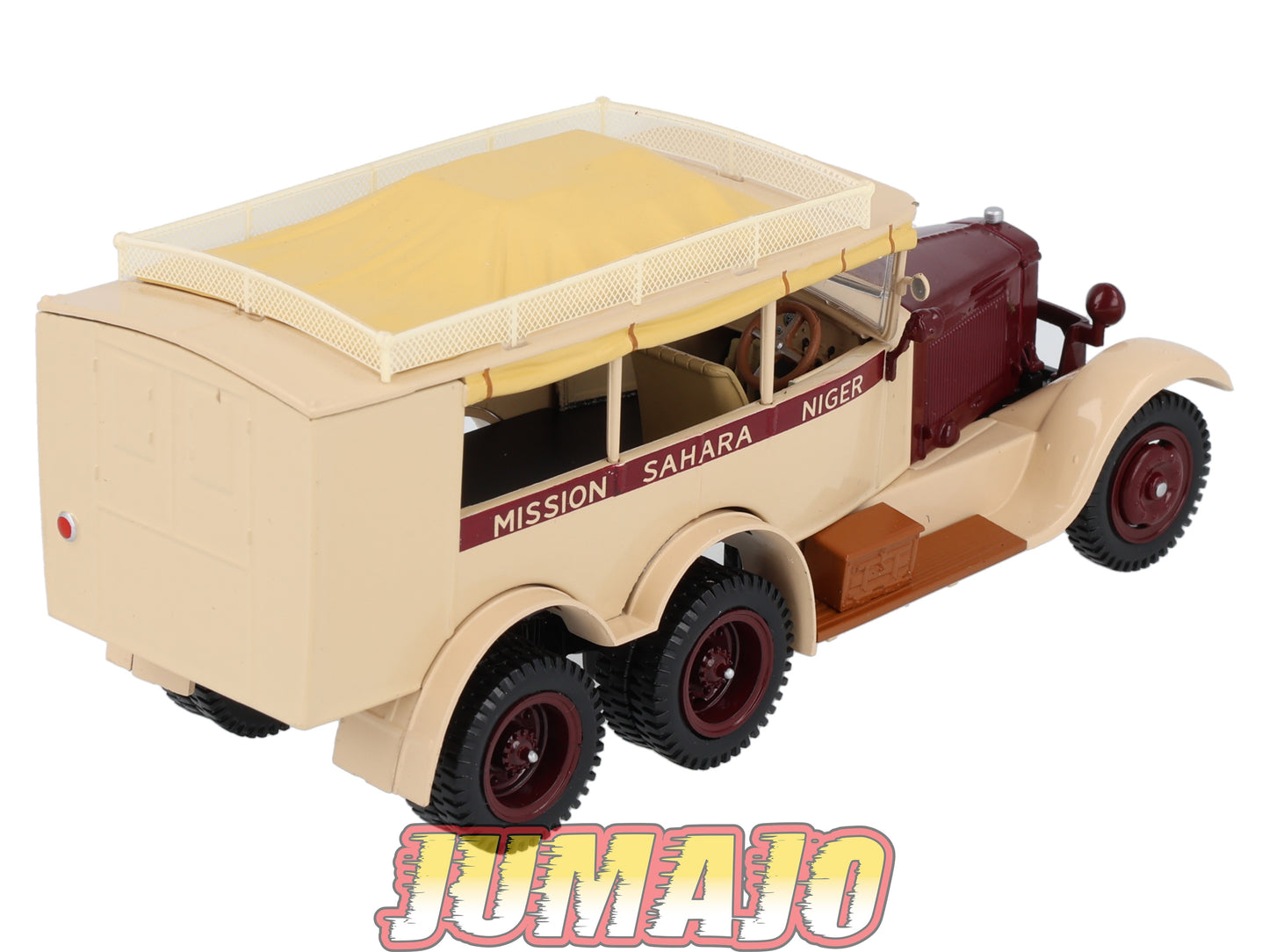 BER56 CAMIONS 1/43 Hachette IXO BERLIET VPD 6x4 Mission Sahara Niger