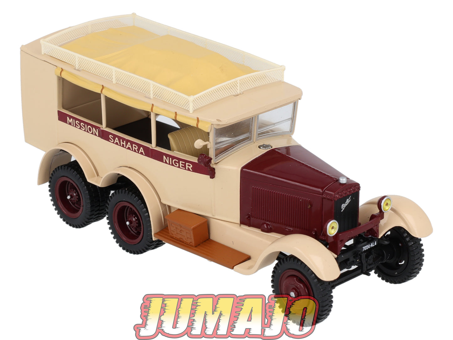 BER56 CAMIONS 1/43 Hachette IXO BERLIET VPD 6x4 Mission Sahara Niger