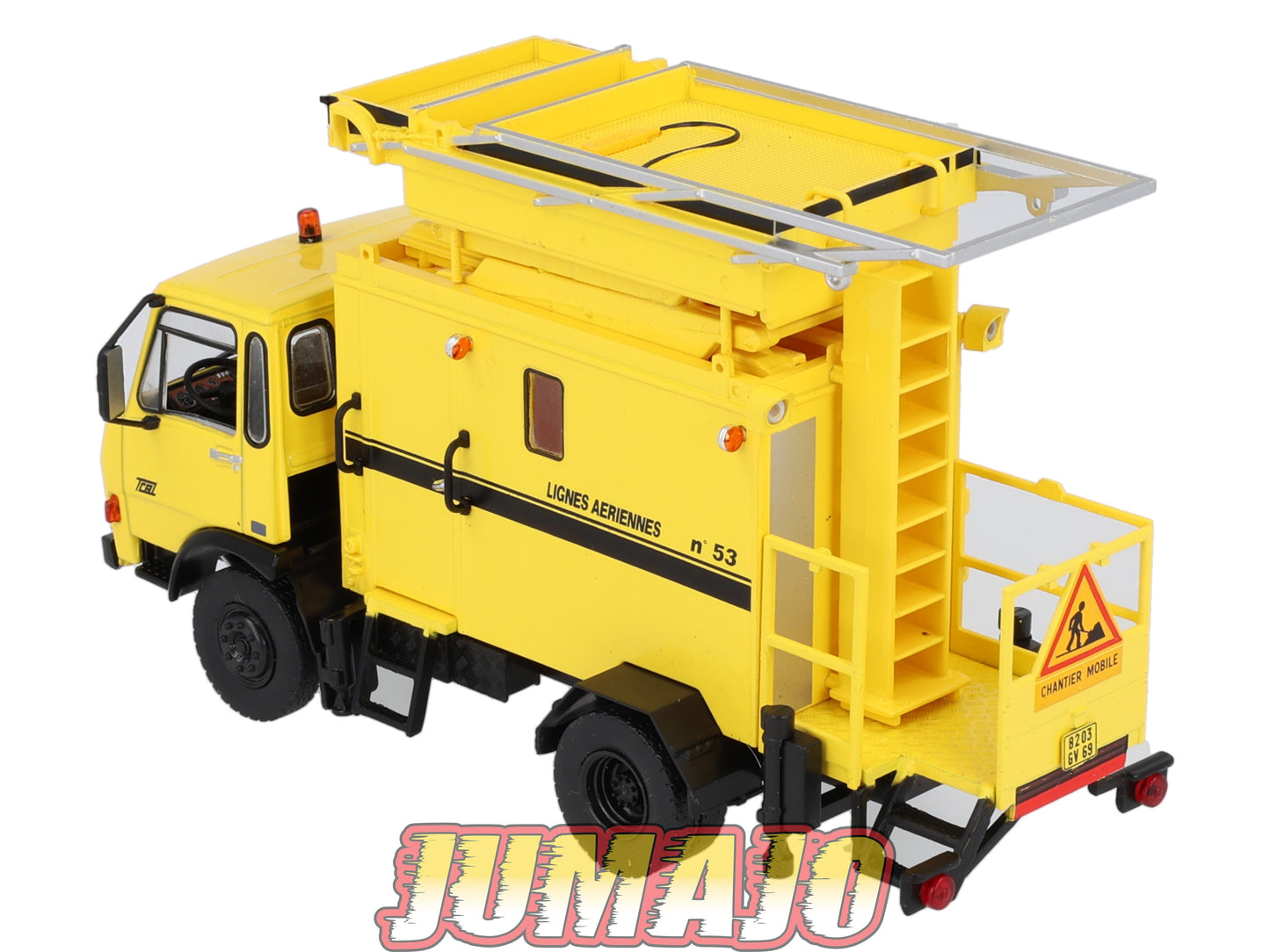BER57 CAMIONS 1/43 Hachette IXO BERLIET 620 KB Surveillance de lignes