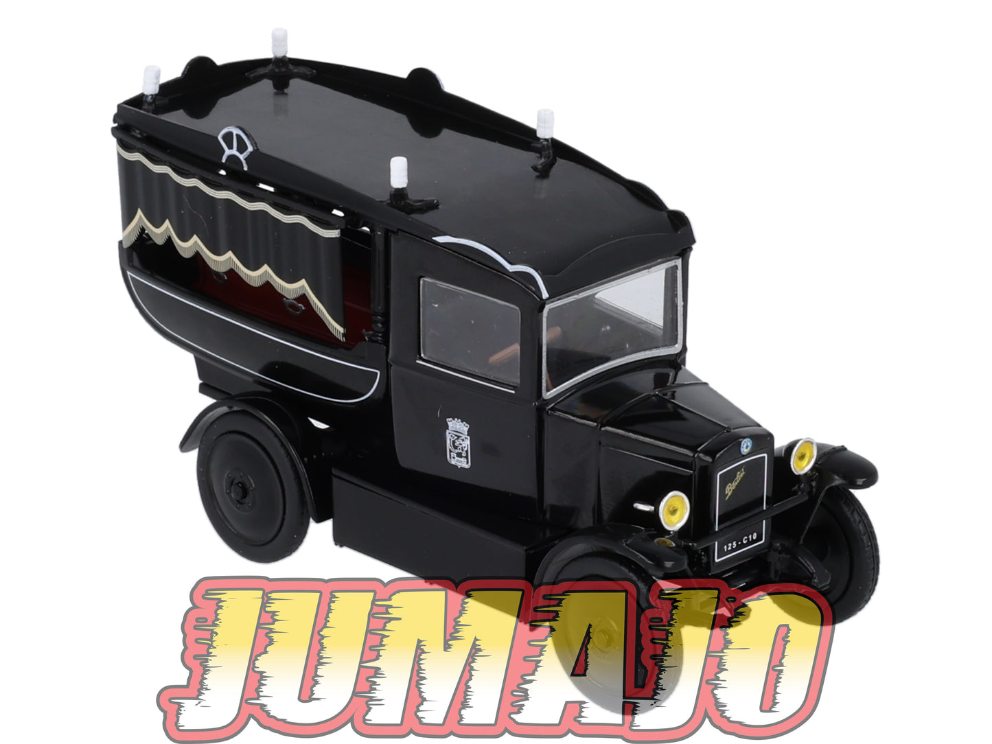 BER58 CAMIONS 1/43 Hachette IXO BERLIET VTB corbillard hearse électrique 1924