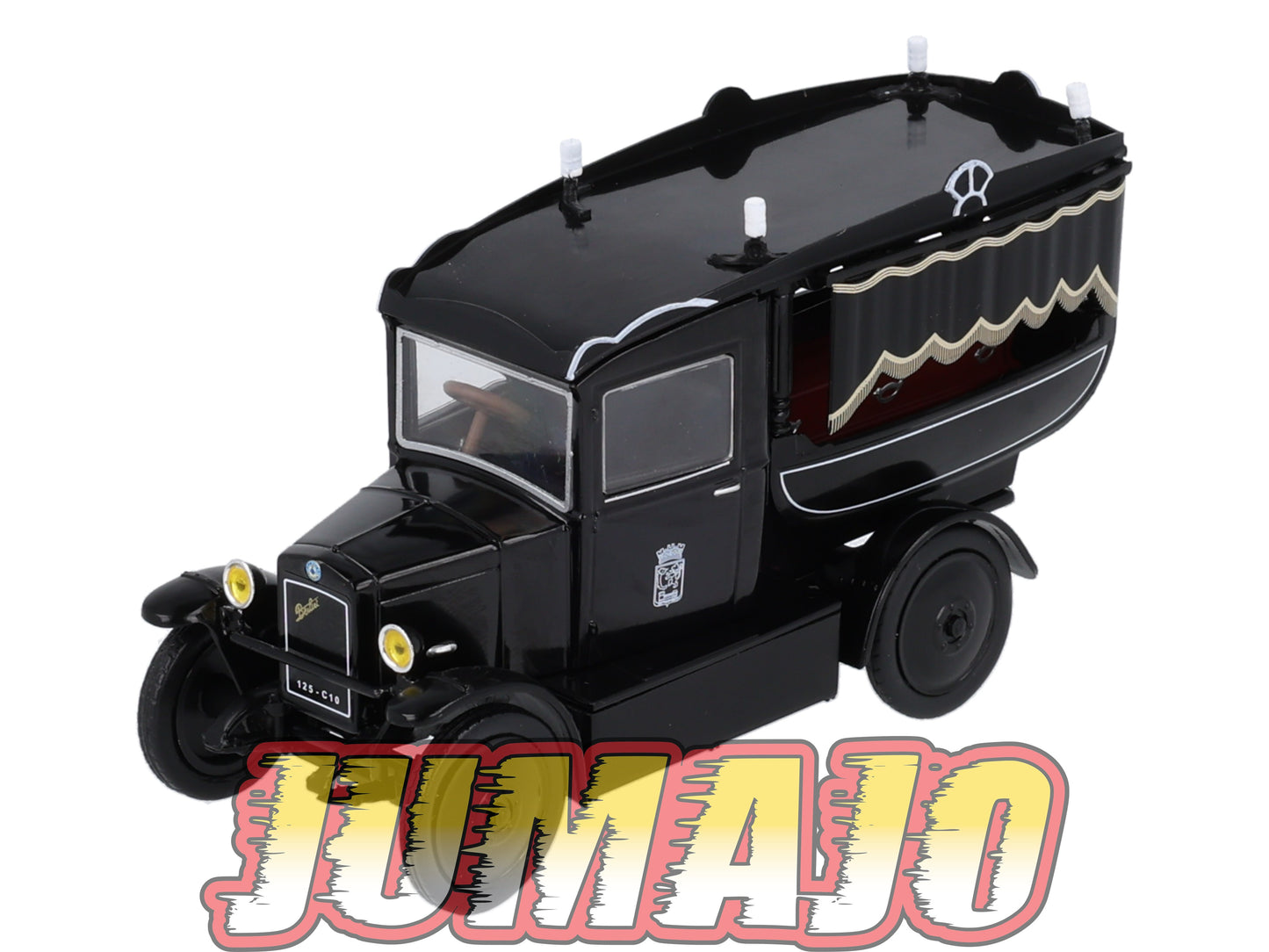 BER58 CAMIONS 1/43 Hachette IXO BERLIET VTB corbillard hearse électrique 1924
