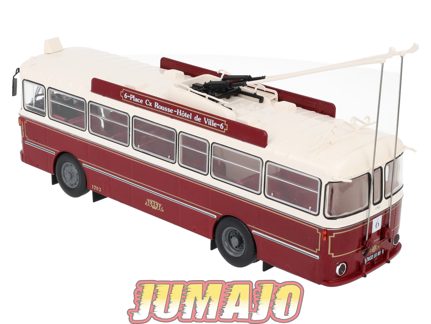 BER60 CAMIONS 1/43 Hachette IXO BERLIET Vetra VBH 85 Trolleybus