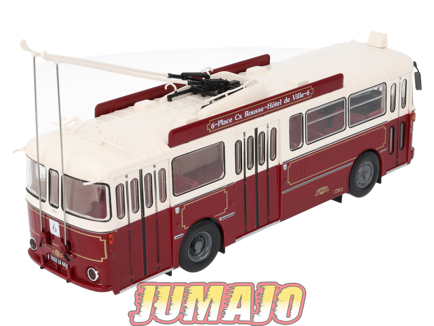 BER60 CAMIONS 1/43 Hachette IXO BERLIET Vetra VBH 85 Trolleybus