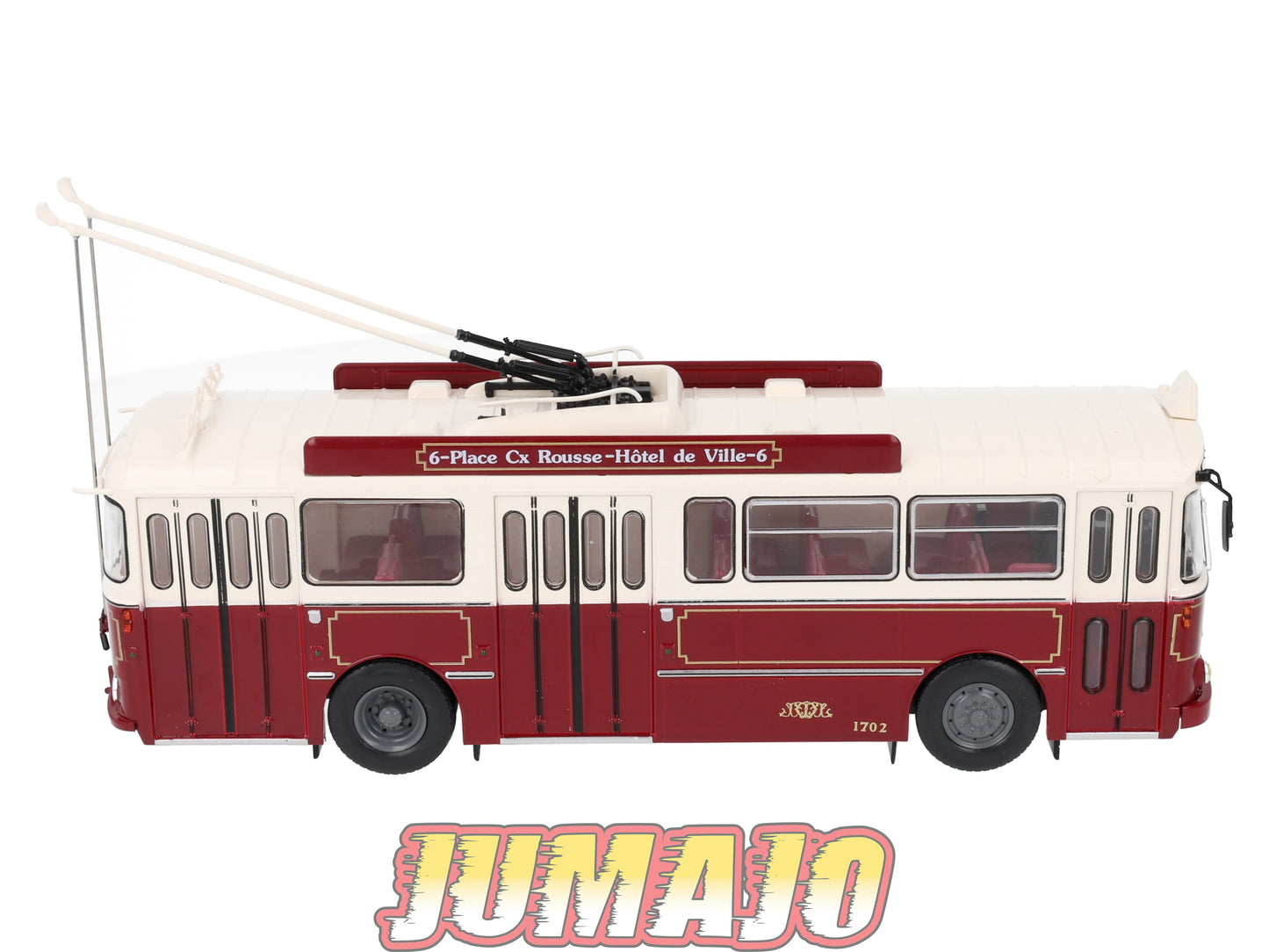 BER60 CAMIONS 1/43 Hachette IXO BERLIET Vetra VBH 85 Trolleybus