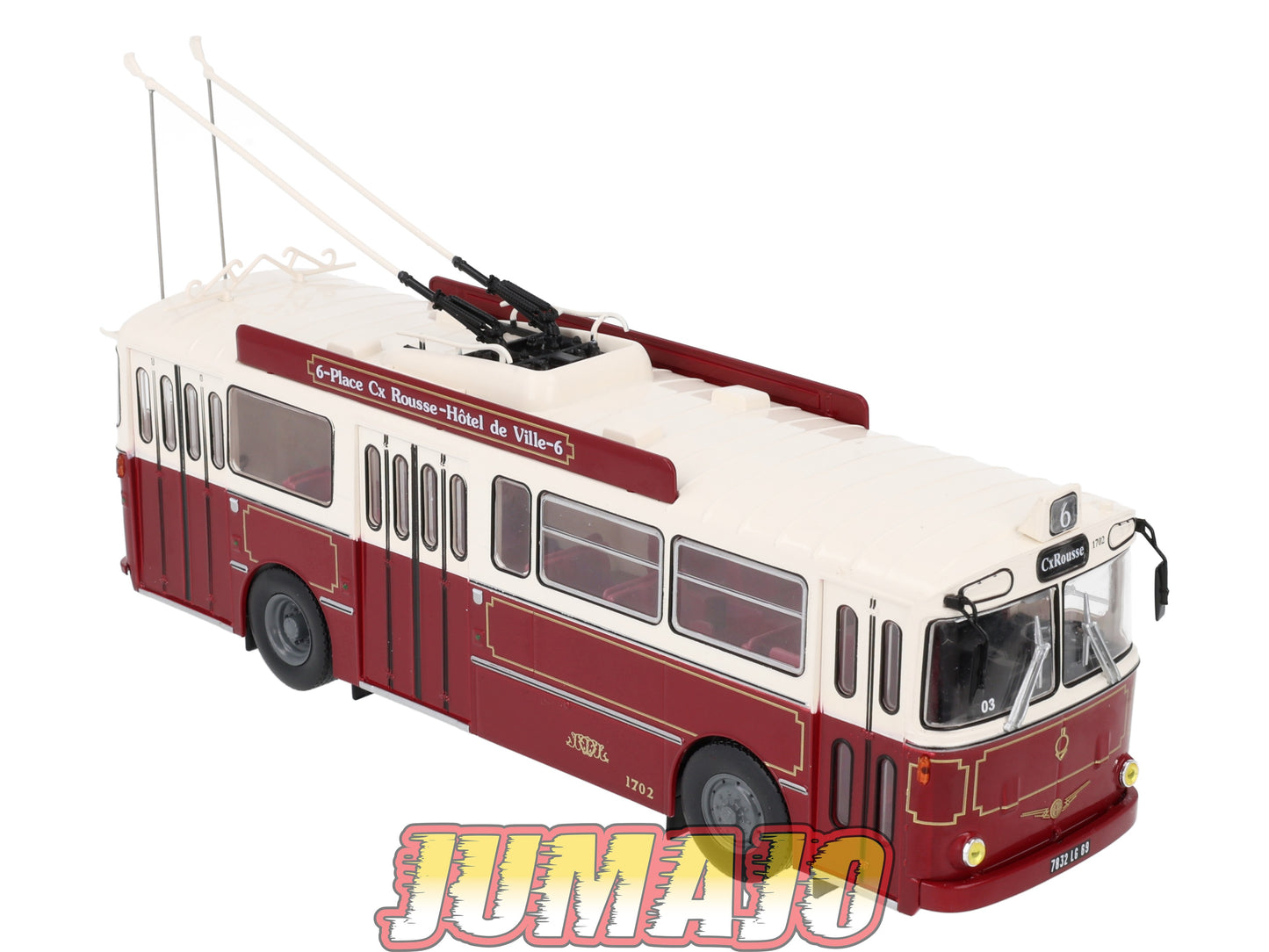 BER60 CAMIONS 1/43 Hachette IXO BERLIET Vetra VBH 85 Trolleybus