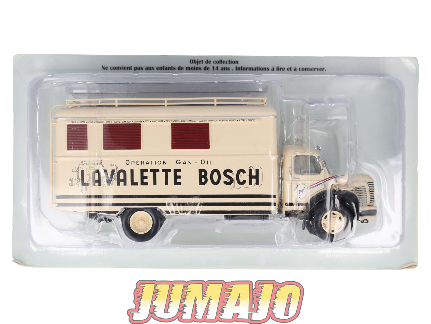 BER62 CAMIONS 1/43 Hachette IXO BERLIET GLC6 2e version Opération Gas-oil