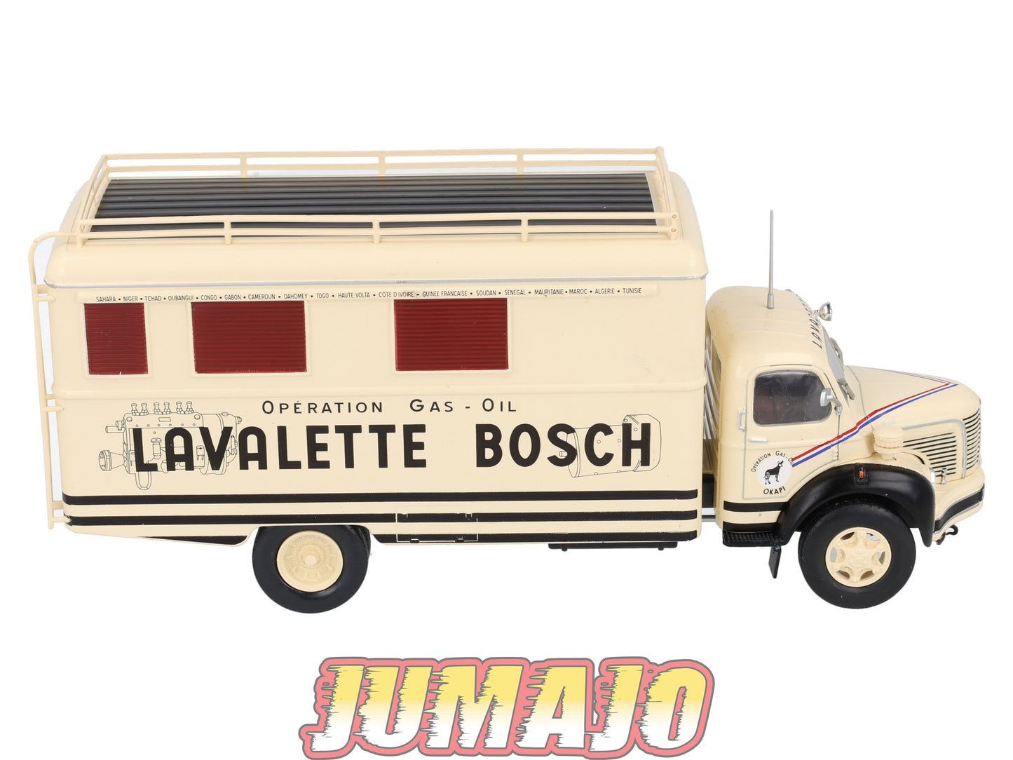 BER62 CAMIONS 1/43 Hachette IXO BERLIET GLC6 2e version Opération Gas-oil