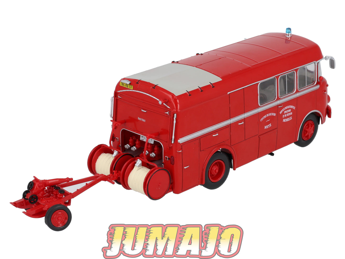 BER65 CAMIONS 1/43 Hachette IXO BERLIET GLCK Metz Moselle pompier