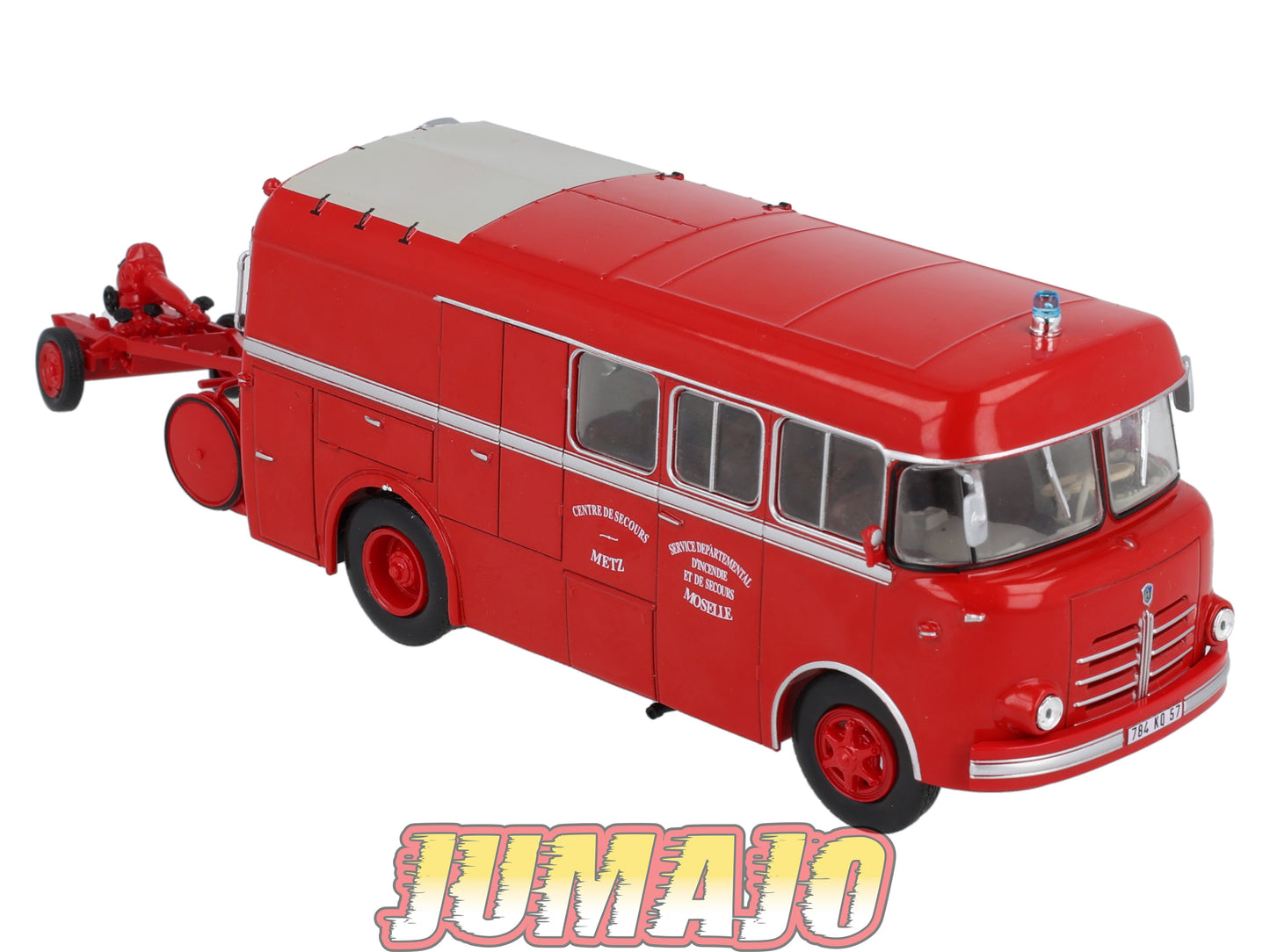 BER65 CAMIONS 1/43 Hachette IXO BERLIET GLCK Metz Moselle pompier