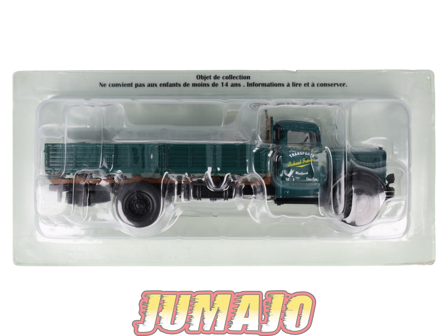 BER66 CAMIONS 1/43 Hachette IXO BERLIET GDR 7W