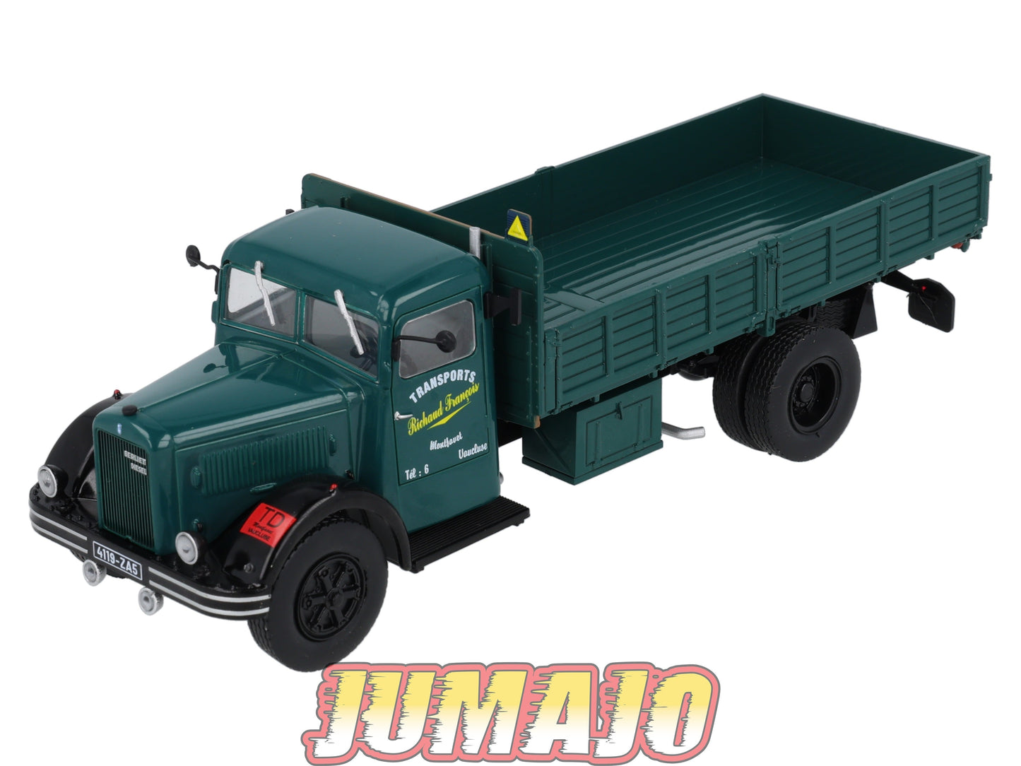 BER66 CAMIONS 1/43 Hachette IXO BERLIET GDR 7W