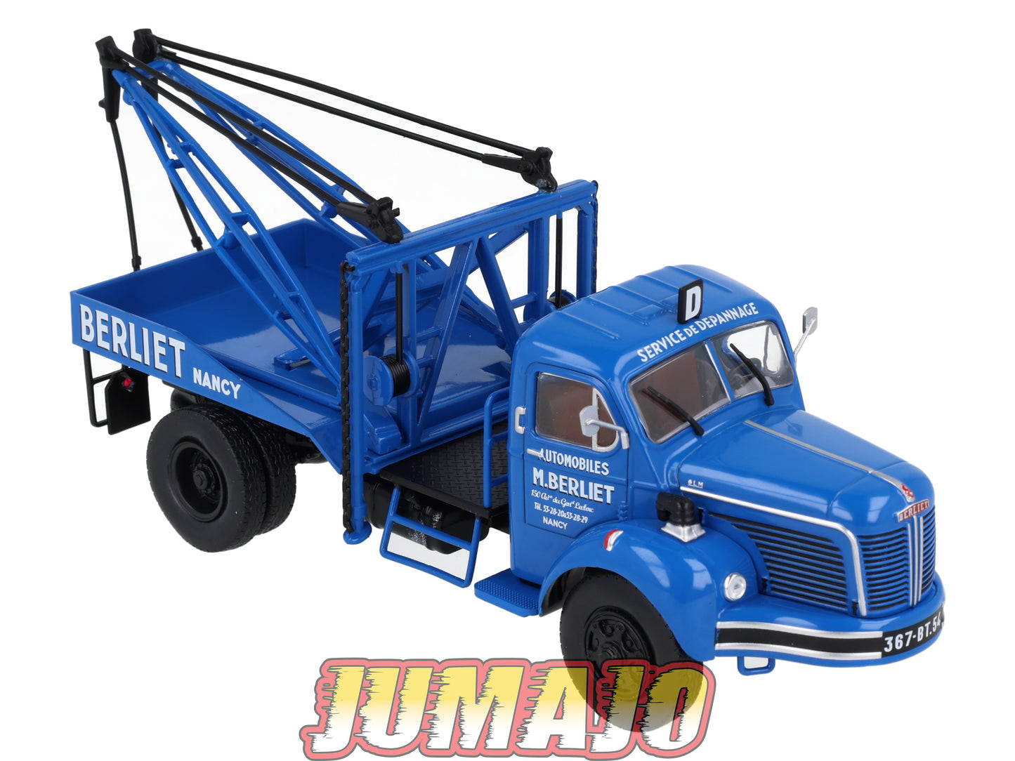 BER67 CAMIONS 1/43 Hachette IXO BERLIET GLM 10A Depanneuse