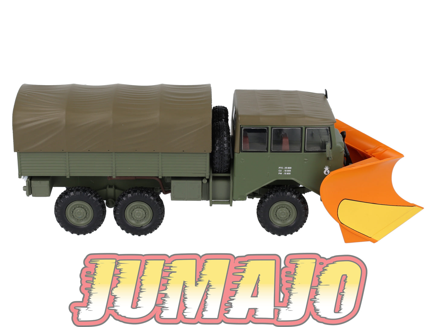 BER69 CAMIONS 1/43 Hachette IXO BERLIET GBU 15 militaire Chasse-neige
