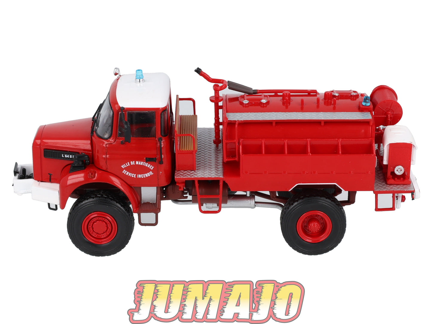 BER70 CAMIONS 1/43 Hachette IXO BERLIET L 64 CCFL Pompier Bouches-du-Rhône