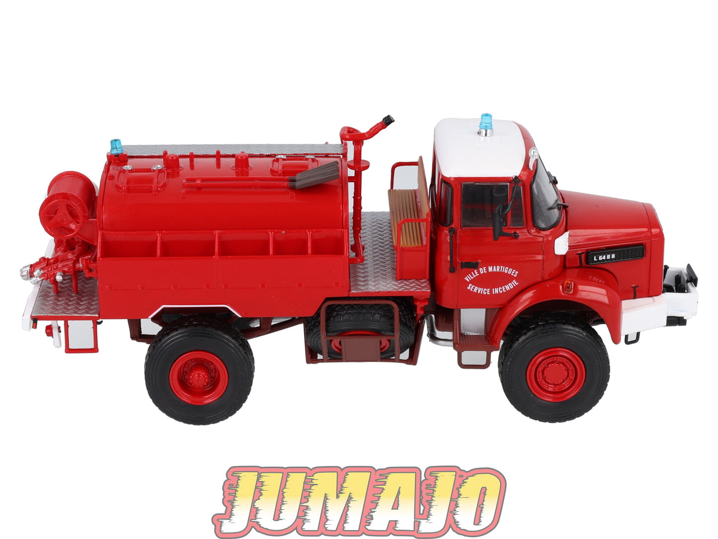 BER70 CAMIONS 1/43 Hachette IXO BERLIET L 64 CCFL Pompier Bouches-du-Rhône