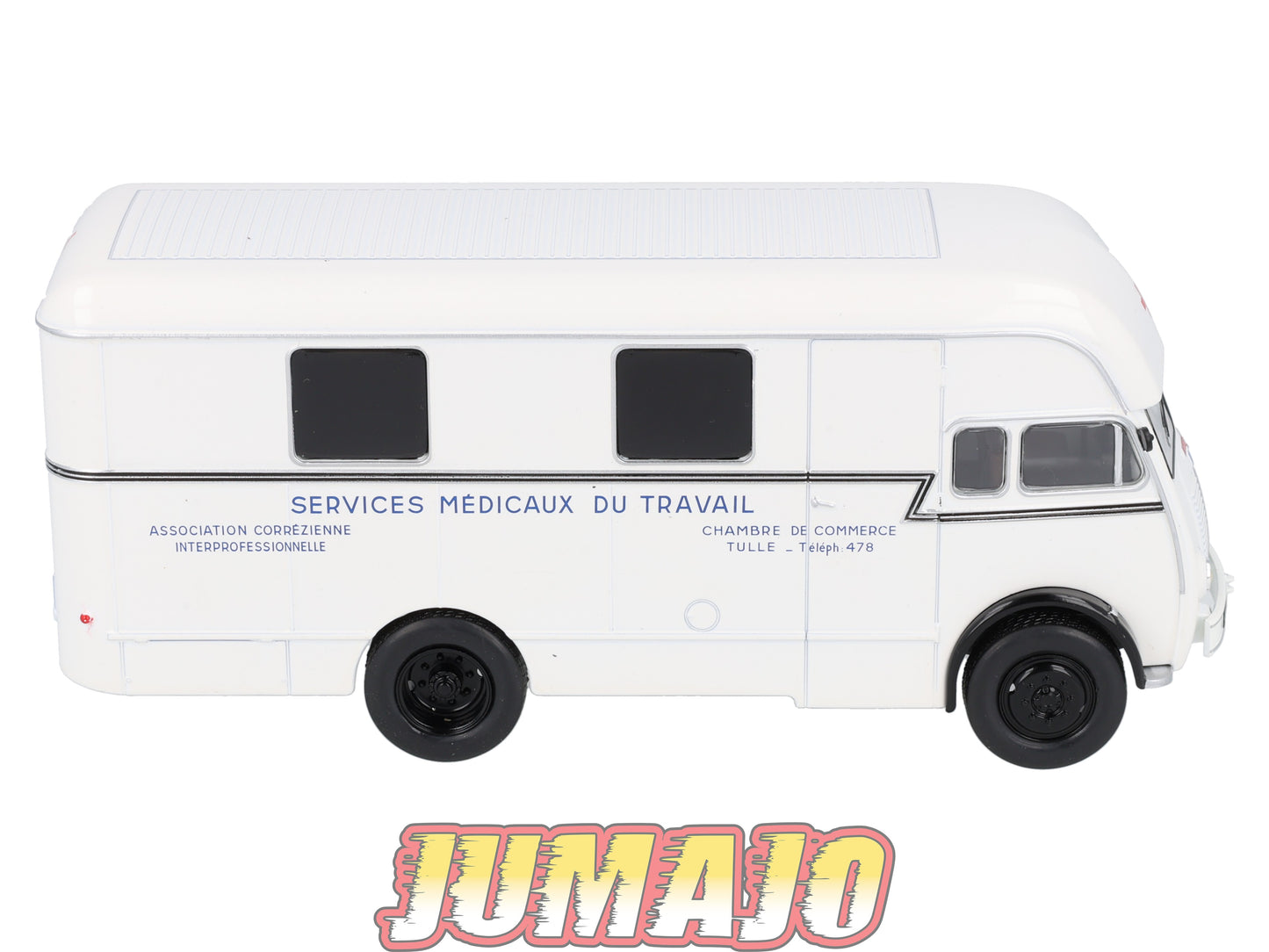 BER71 CAMIONS 1/43 Hachette IXO BERLIET GLA 5R Fourgon intégral Croix rouge