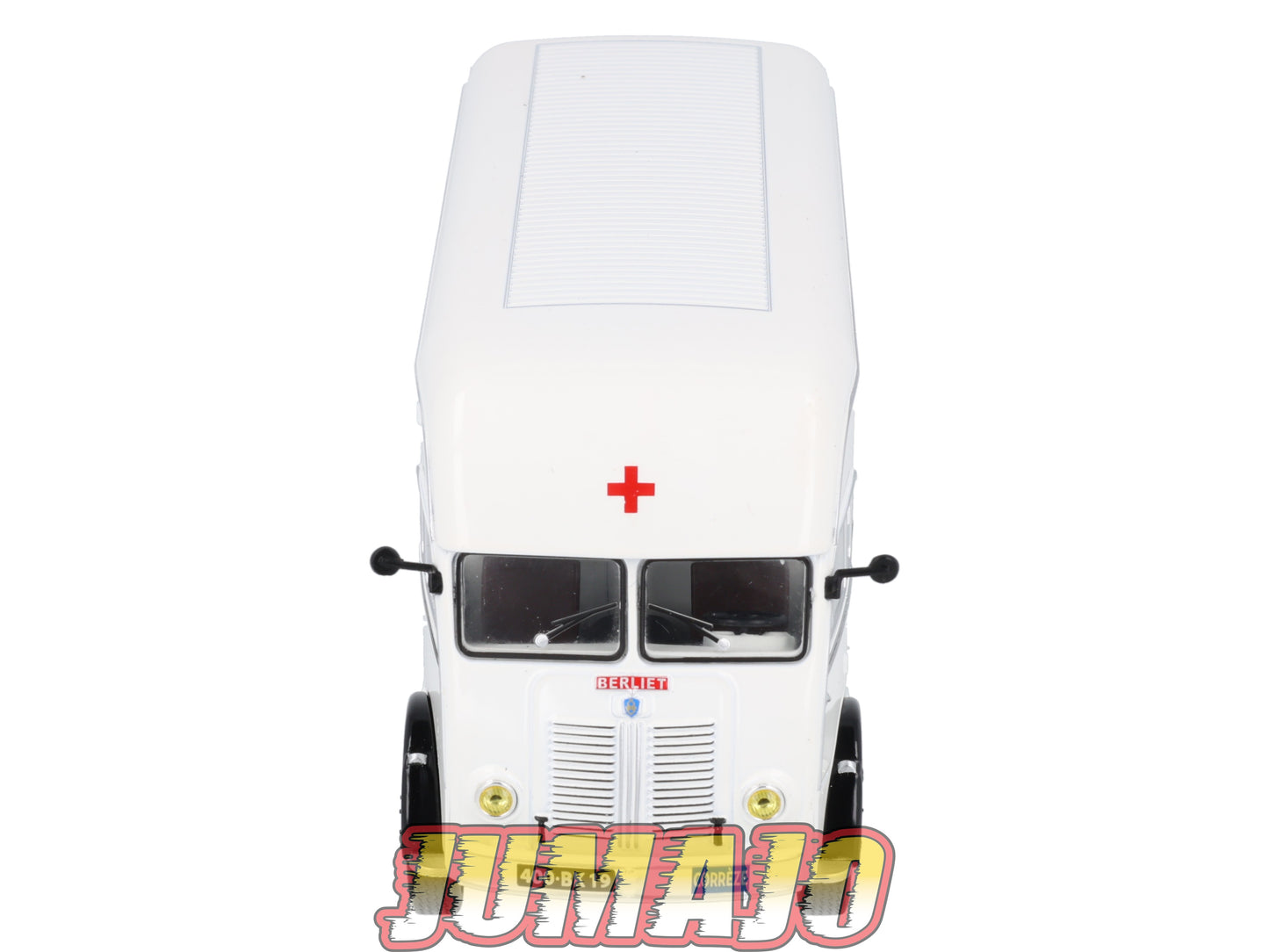 BER71 CAMIONS 1/43 Hachette IXO BERLIET GLA 5R Fourgon intégral Croix rouge