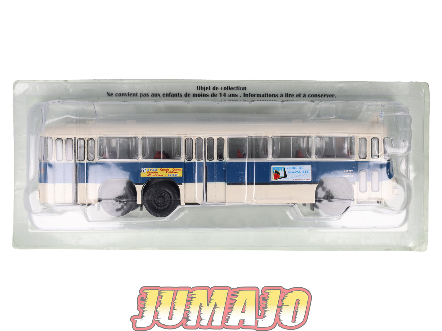 BER73 CAMIONS 1/43 Hachette IXO BERLIET Autocar PBR Marseille