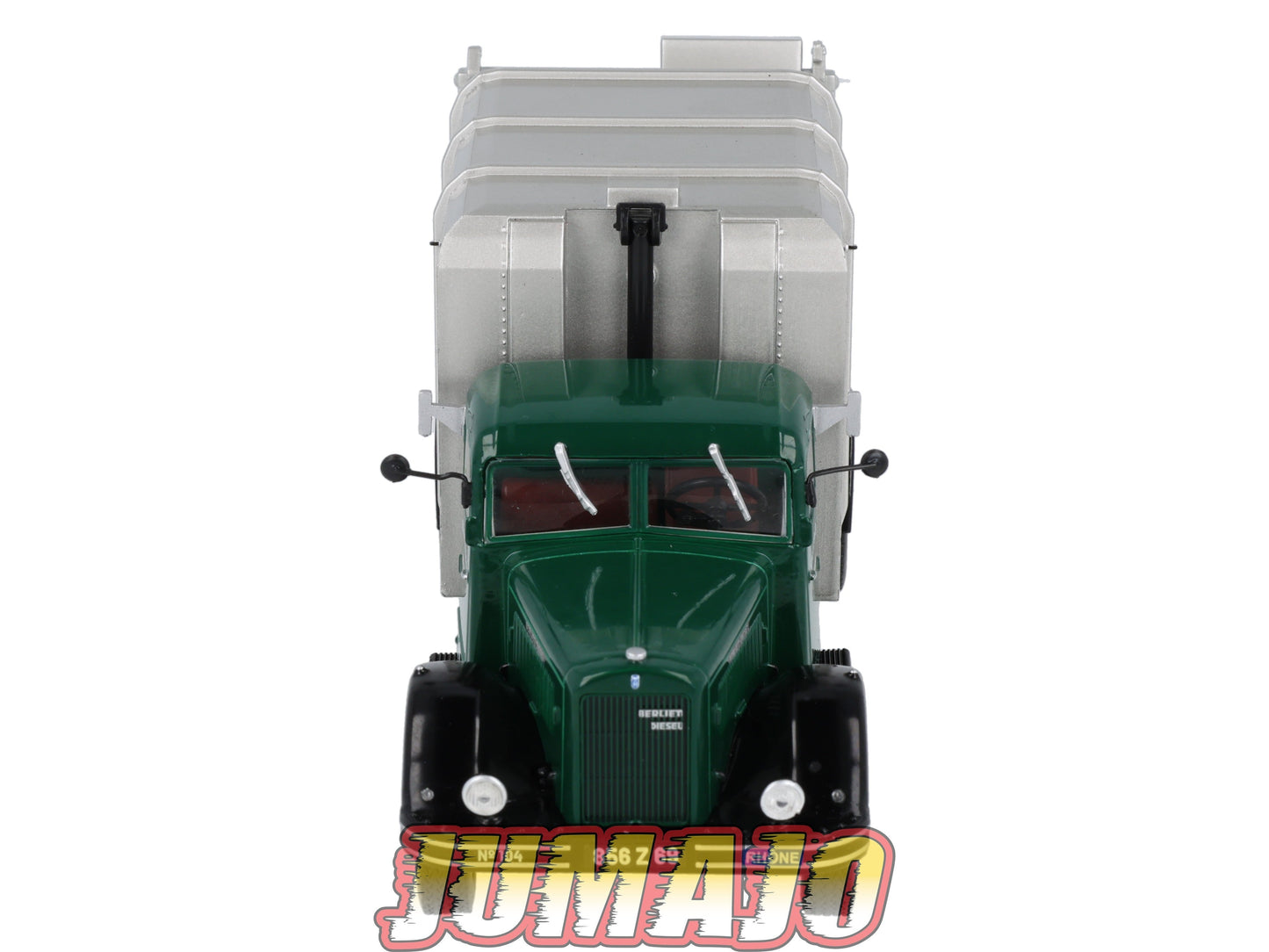 BER78 CAMIONS 1/43 Hachette IXO BERLIET GDR 7W Camion de poubelle