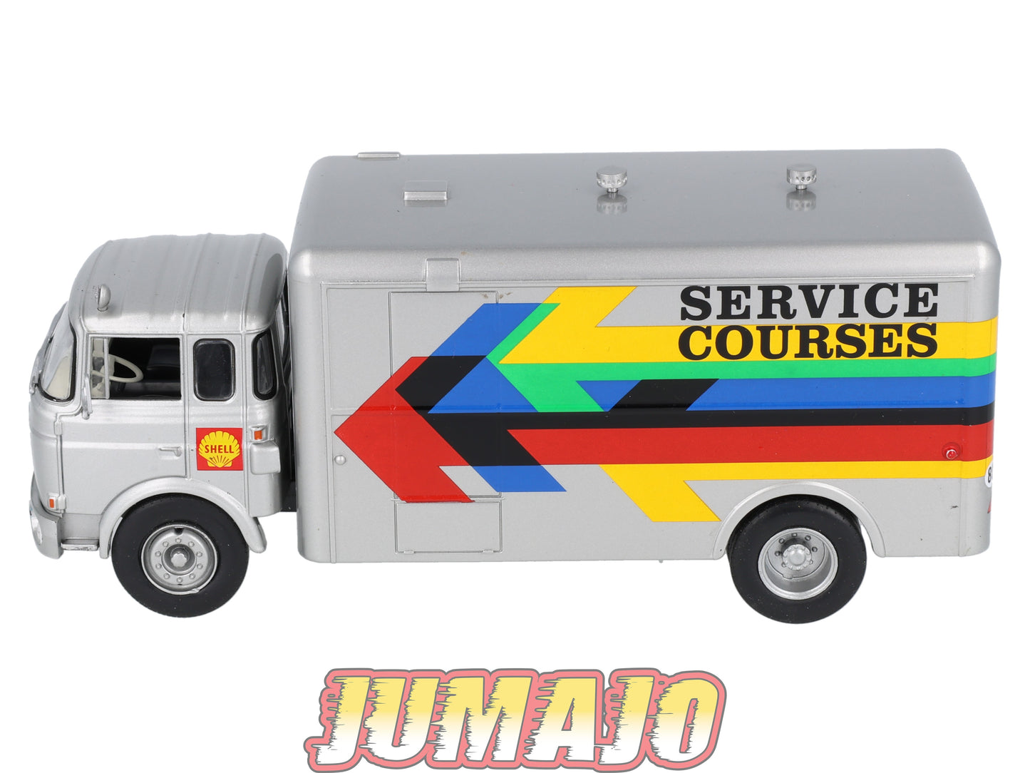 BER82 CAMIONS 1/43 Hachette IXO BERLIET GBK Fourgon atelier Shell Le Mans