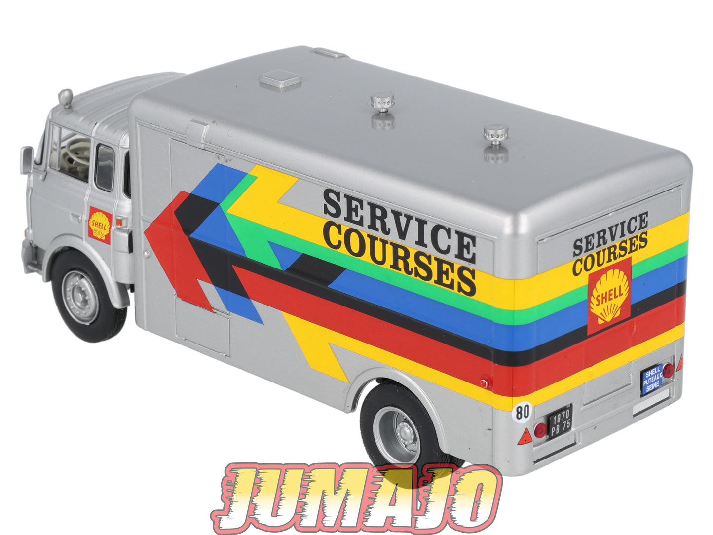 BER82 CAMIONS 1/43 Hachette IXO BERLIET GBK Fourgon atelier Shell Le Mans
