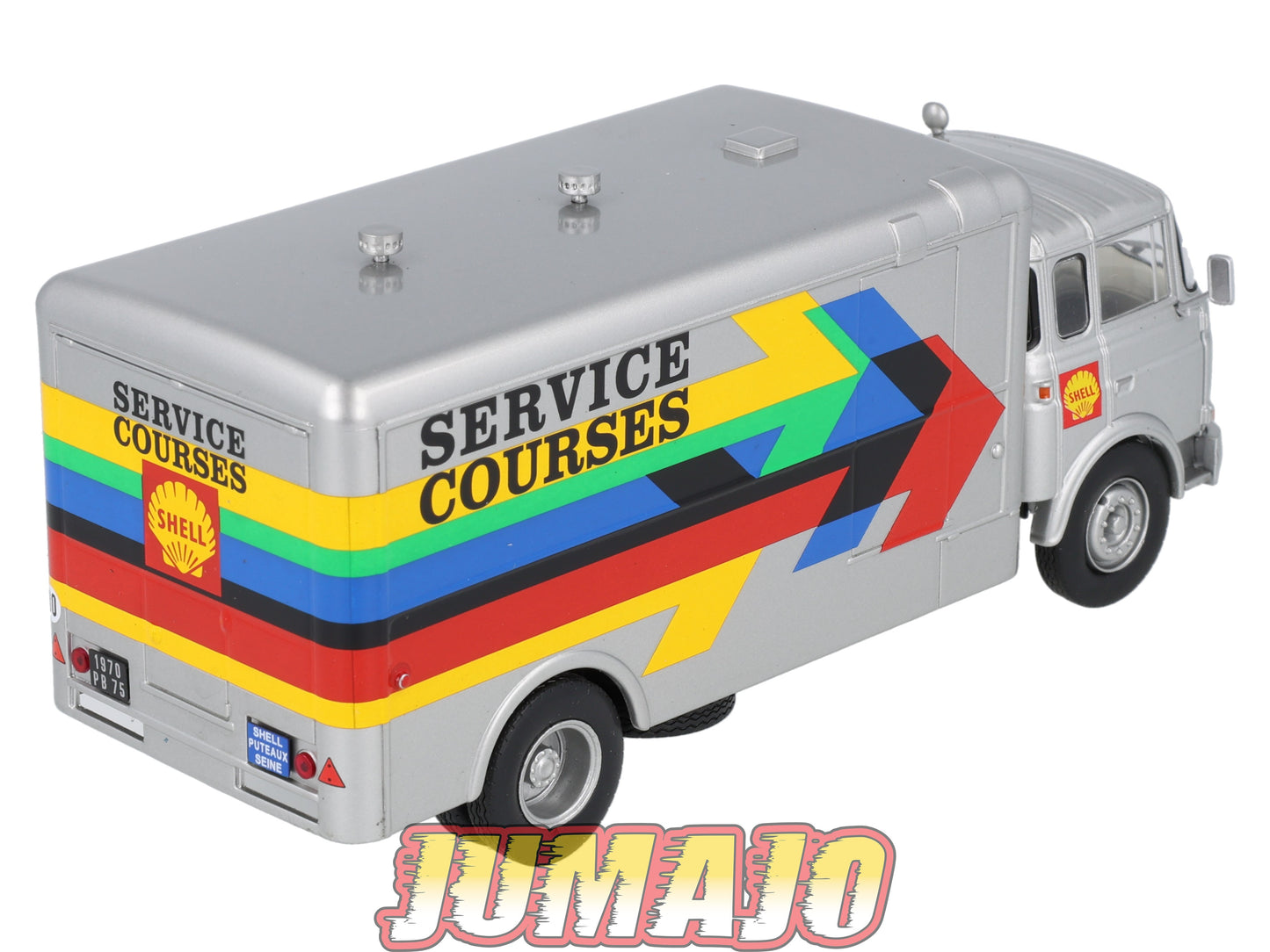 BER82 CAMIONS 1/43 Hachette IXO BERLIET GBK Fourgon atelier Shell Le Mans