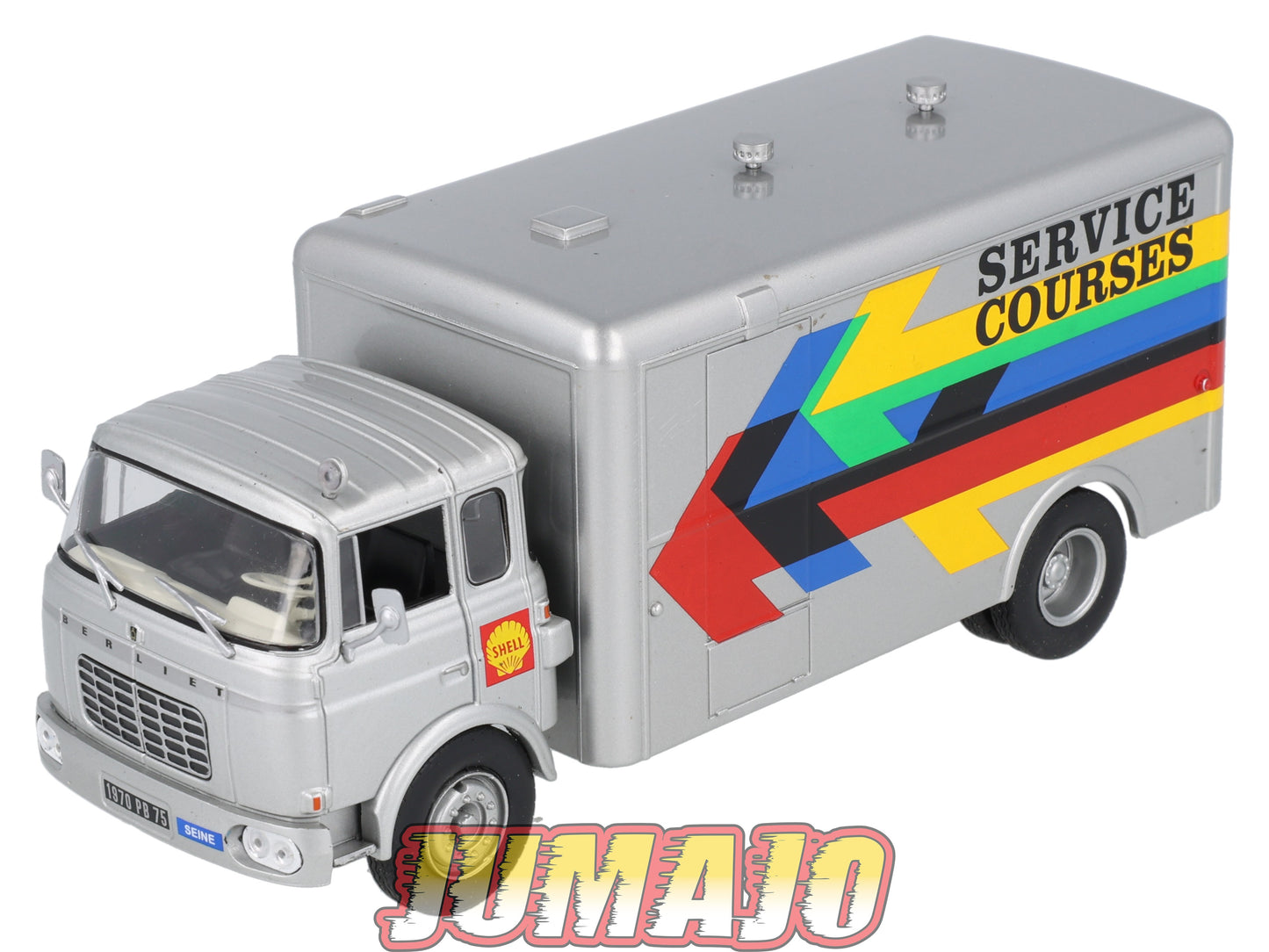 BER82 CAMIONS 1/43 Hachette IXO BERLIET GBK Fourgon atelier Shell Le Mans