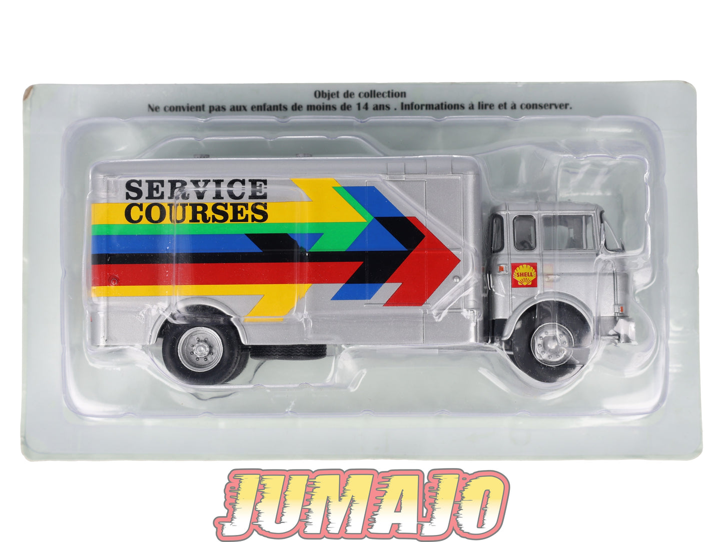 BER82 CAMIONS 1/43 Hachette IXO BERLIET GBK Fourgon atelier Shell Le Mans