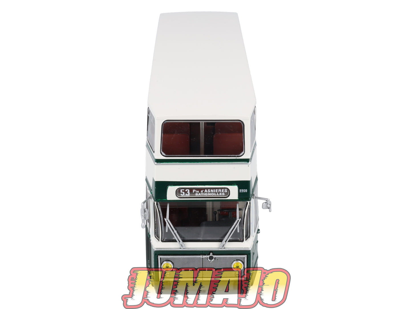 BER83 CAMIONS 1/43 Hachette IXO BERLIET PCMR-E Bus à etage RATP