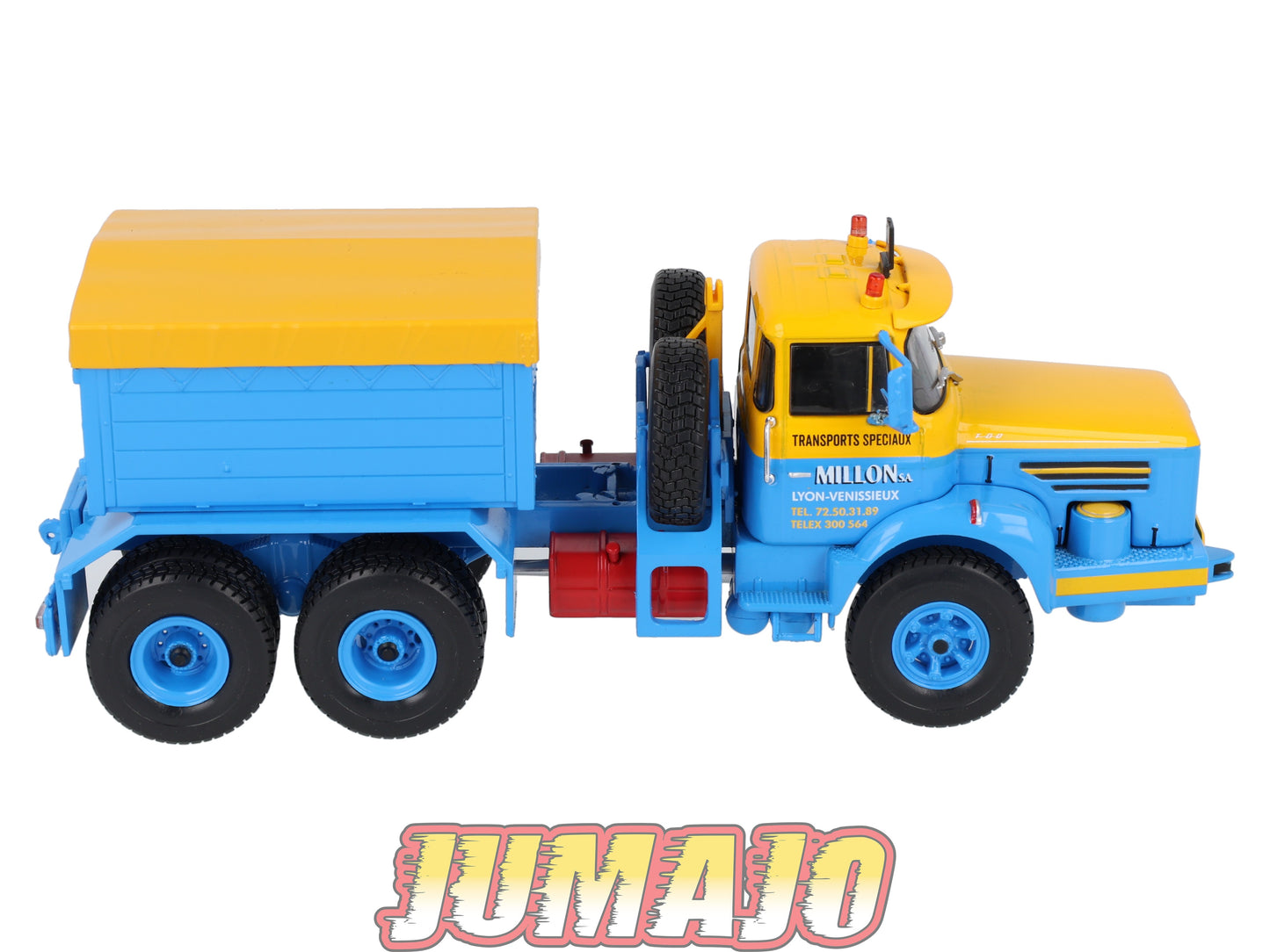 BER84 CAMIONS 1/43 Hachette IXO BERLIET TBO M3 Pousseur Millon
