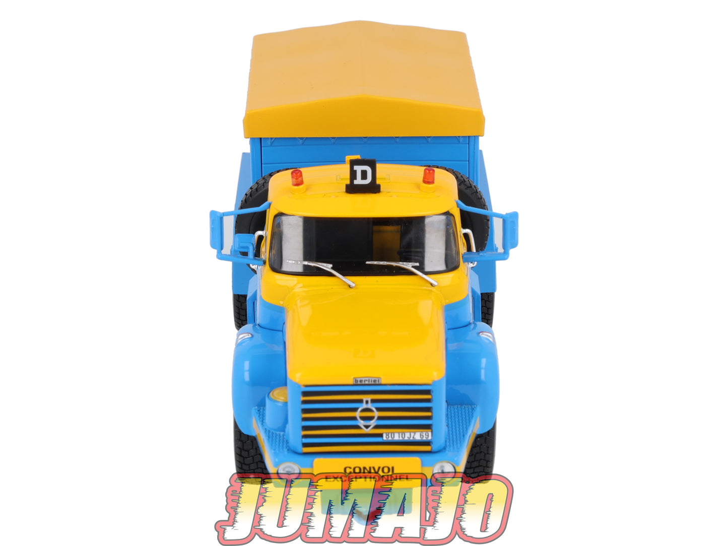 BER84 CAMIONS 1/43 Hachette IXO BERLIET TBO M3 Pousseur Millon
