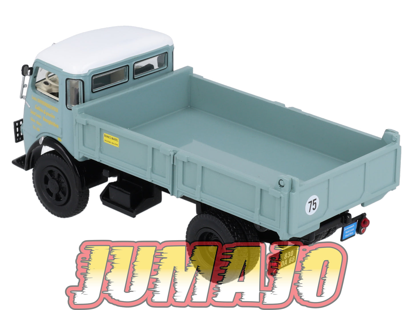 BER85 CAMIONS 1/43 Hachette IXO BERLIET GLB 19 4x4 benne