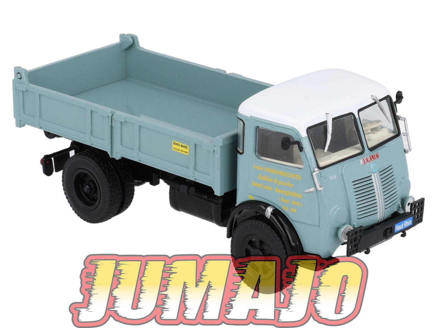 BER85 CAMIONS 1/43 Hachette IXO BERLIET GLB 19 4x4 benne