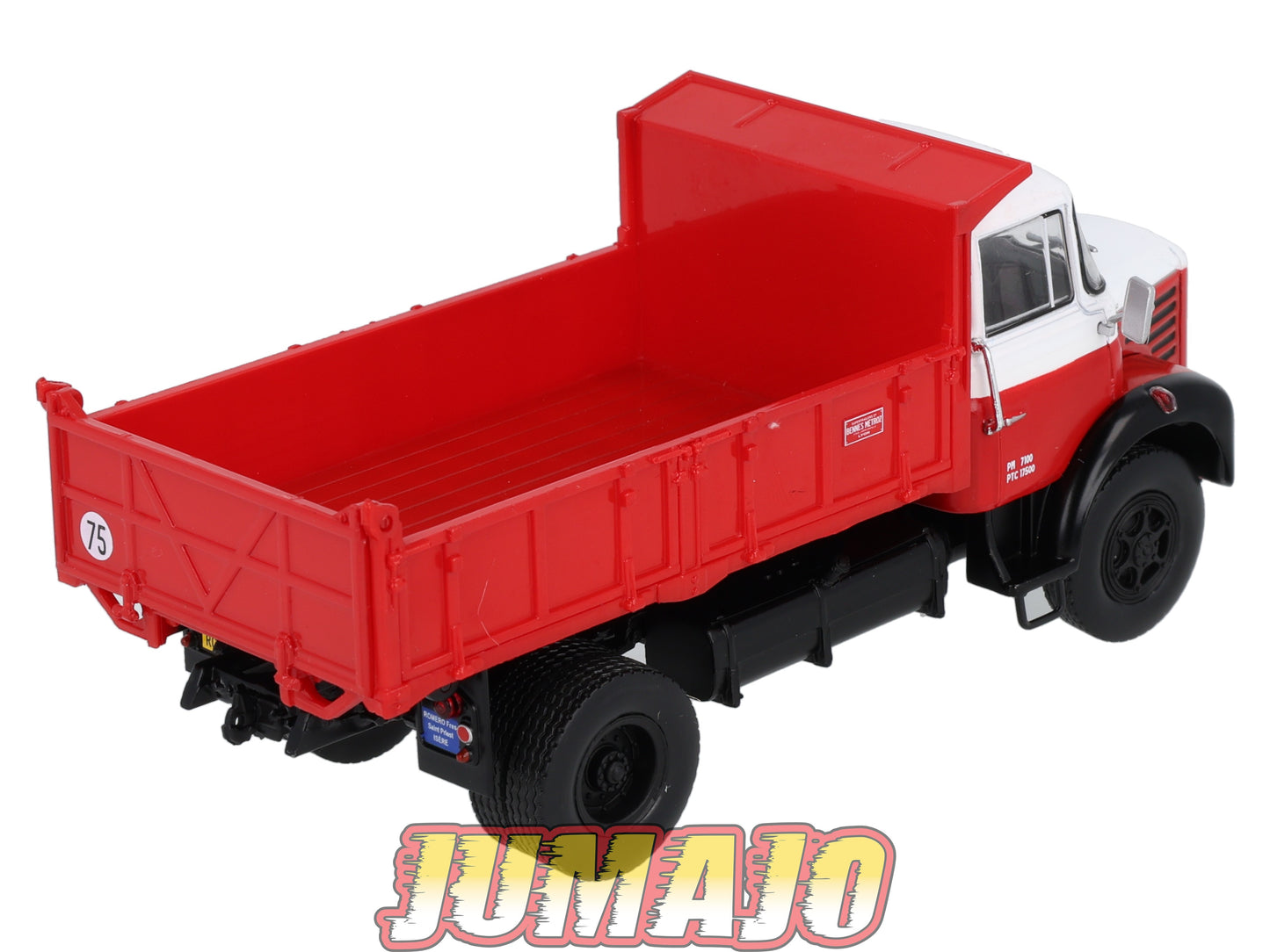 BER89 CAMIONS 1/43 Hachette IXO BERLIET GLR 8 M3 Benne entrepreneur