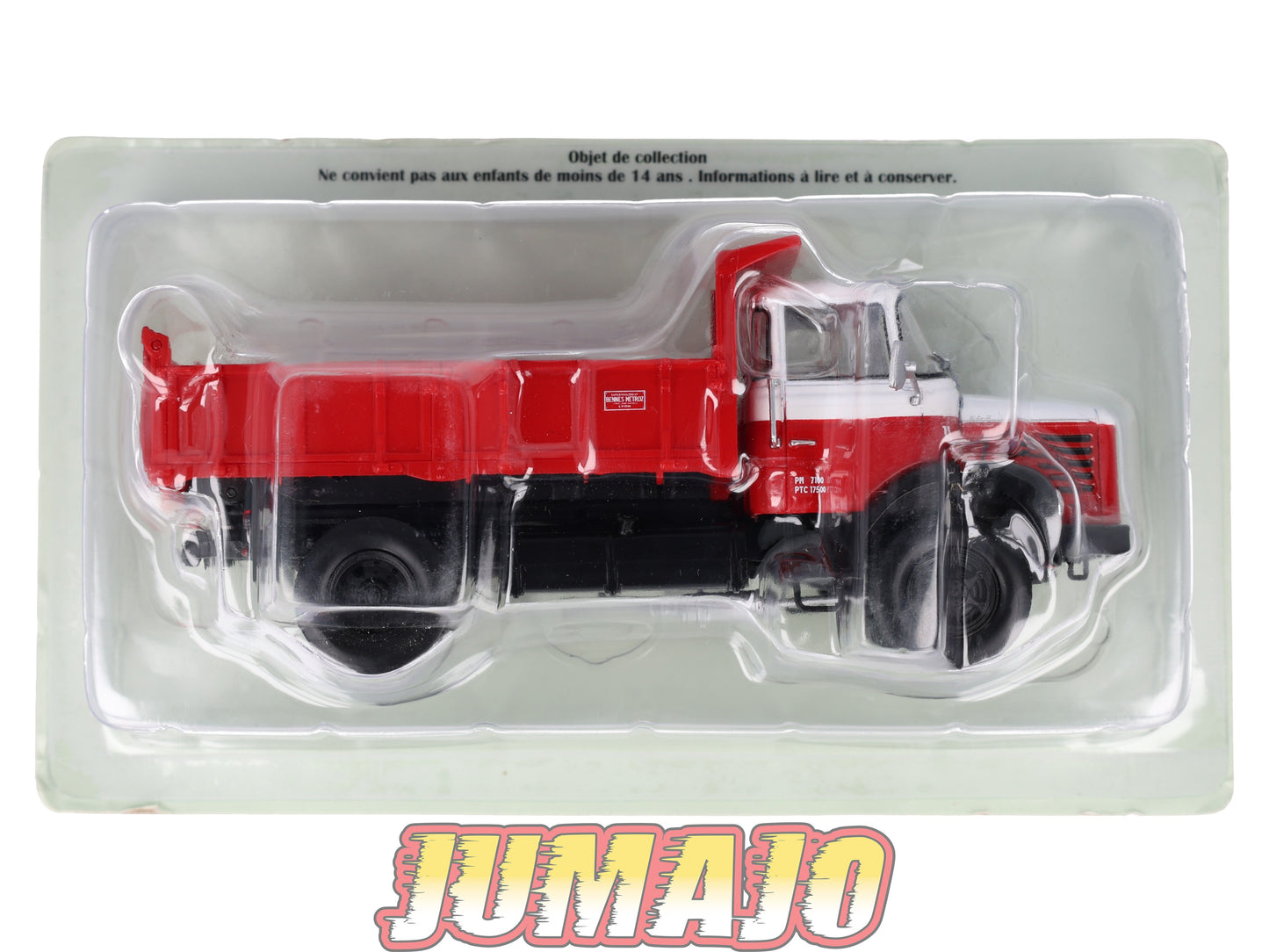 BER89 CAMIONS 1/43 Hachette IXO BERLIET GLR 8 M3 Benne entrepreneur