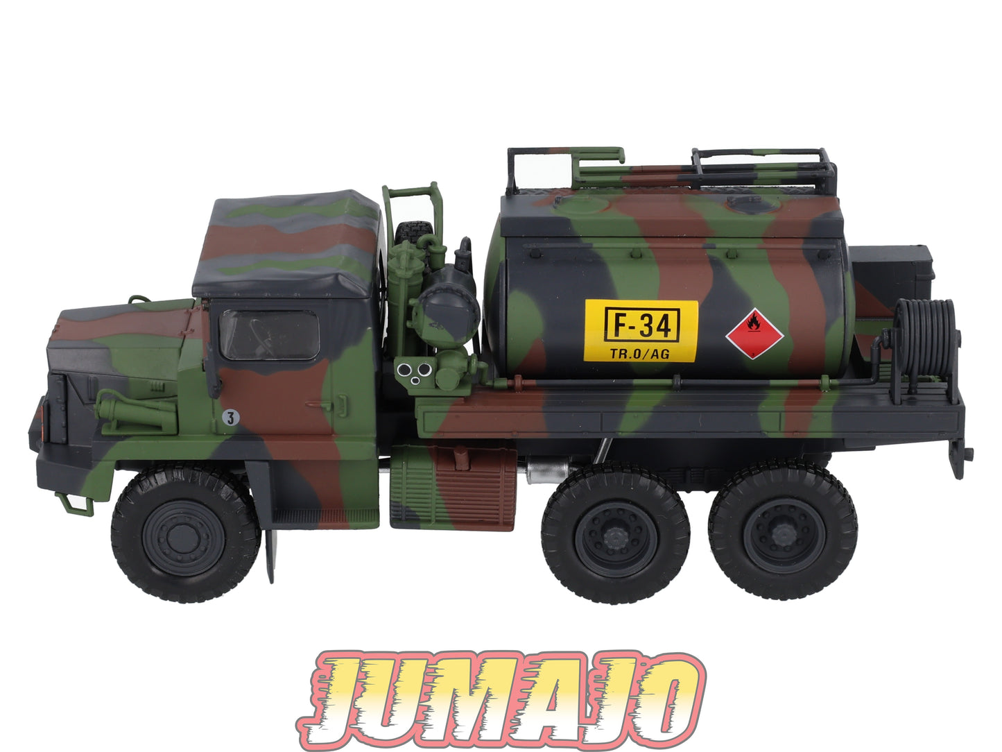 BER90 CAMIONS 1/43 Hachette IXO BERLIET GBC 8 KT Citerne militaire