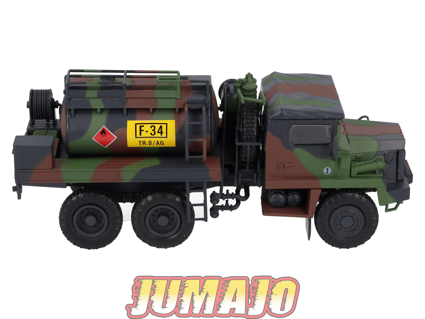 BER90 CAMIONS 1/43 Hachette IXO BERLIET GBC 8 KT Citerne militaire