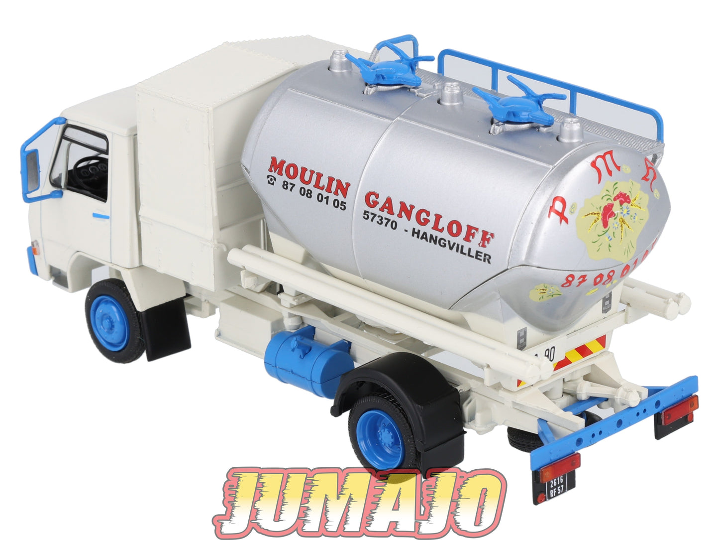 BER93 CAMIONS 1/43 Hachette IXO BERLIET 20 K Minotier Moulin Gangloff