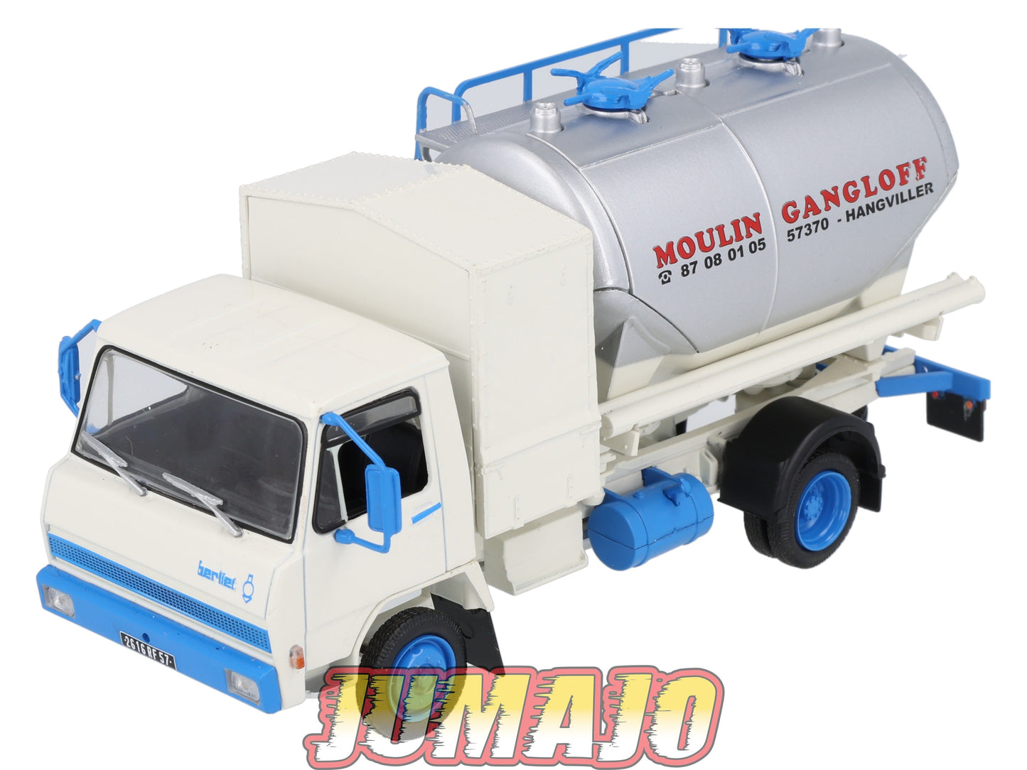 BER93 CAMIONS 1/43 Hachette IXO BERLIET 20 K Minotier Moulin Gangloff