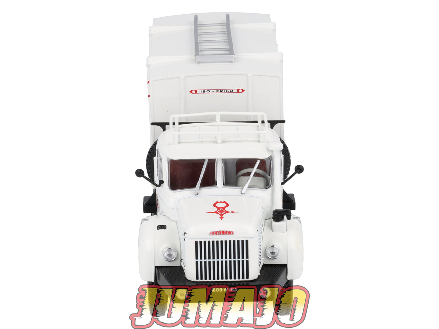 BER95 CAMIONS 1/43 Hachette IXO BERLIET GBC 8 M Mission Tenere frigorifique