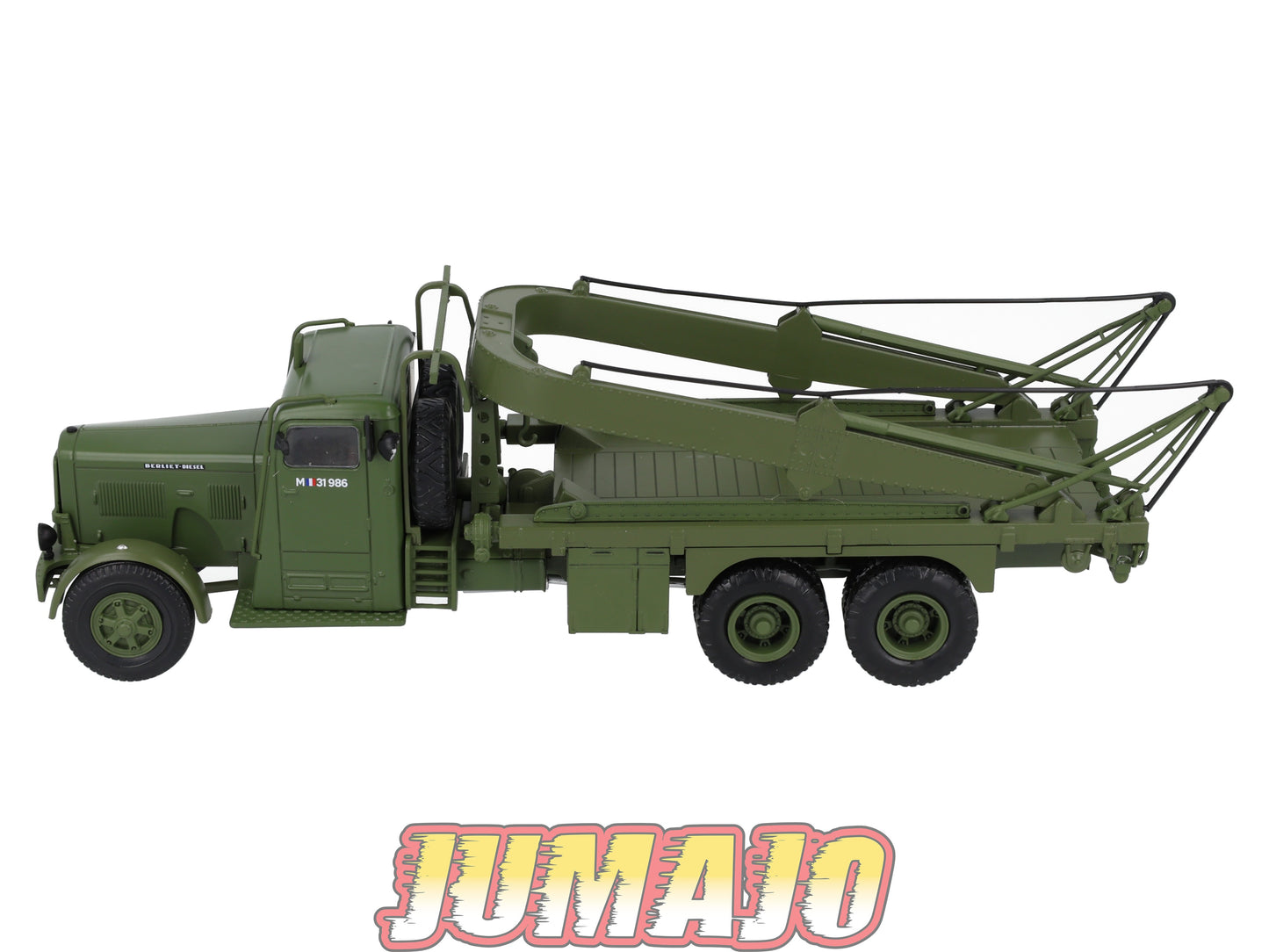 BER97 CAMIONS 1/43 Hachette IXO BERLIET GPE 4 Porte-char 1940