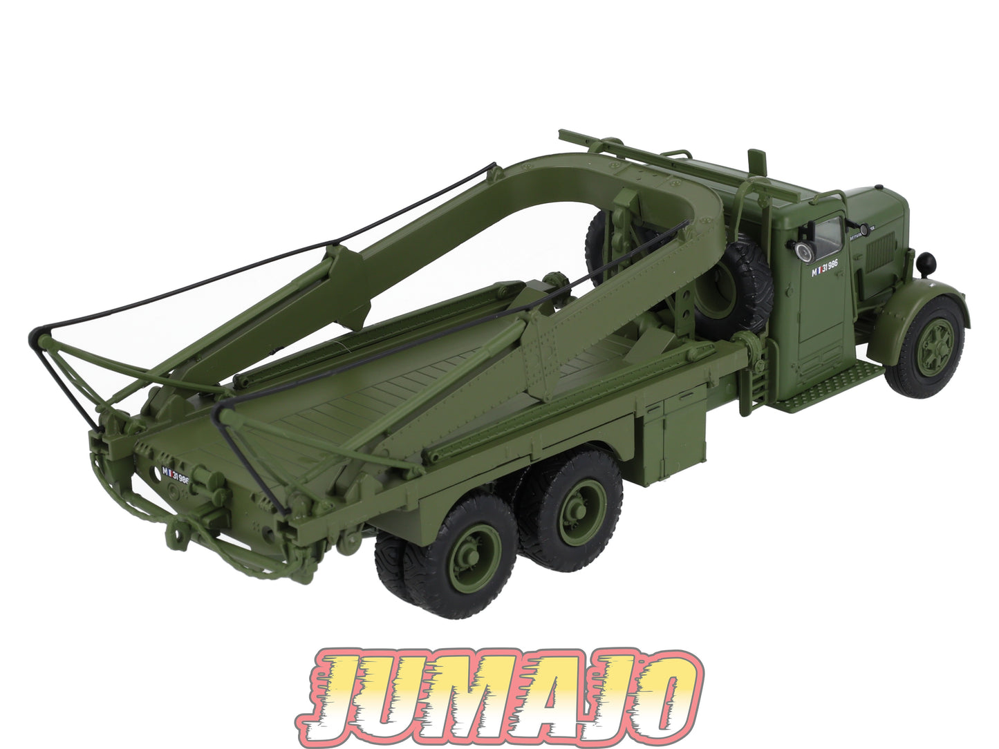 BER97 CAMIONS 1/43 Hachette IXO BERLIET GPE 4 Porte-char 1940