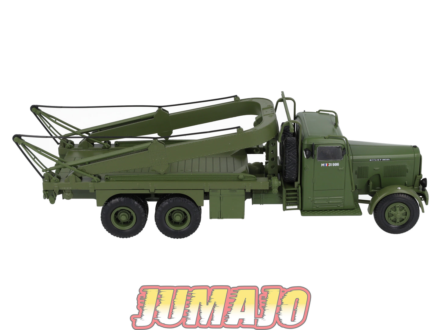 BER97 CAMIONS 1/43 Hachette IXO BERLIET GPE 4 Porte-char 1940